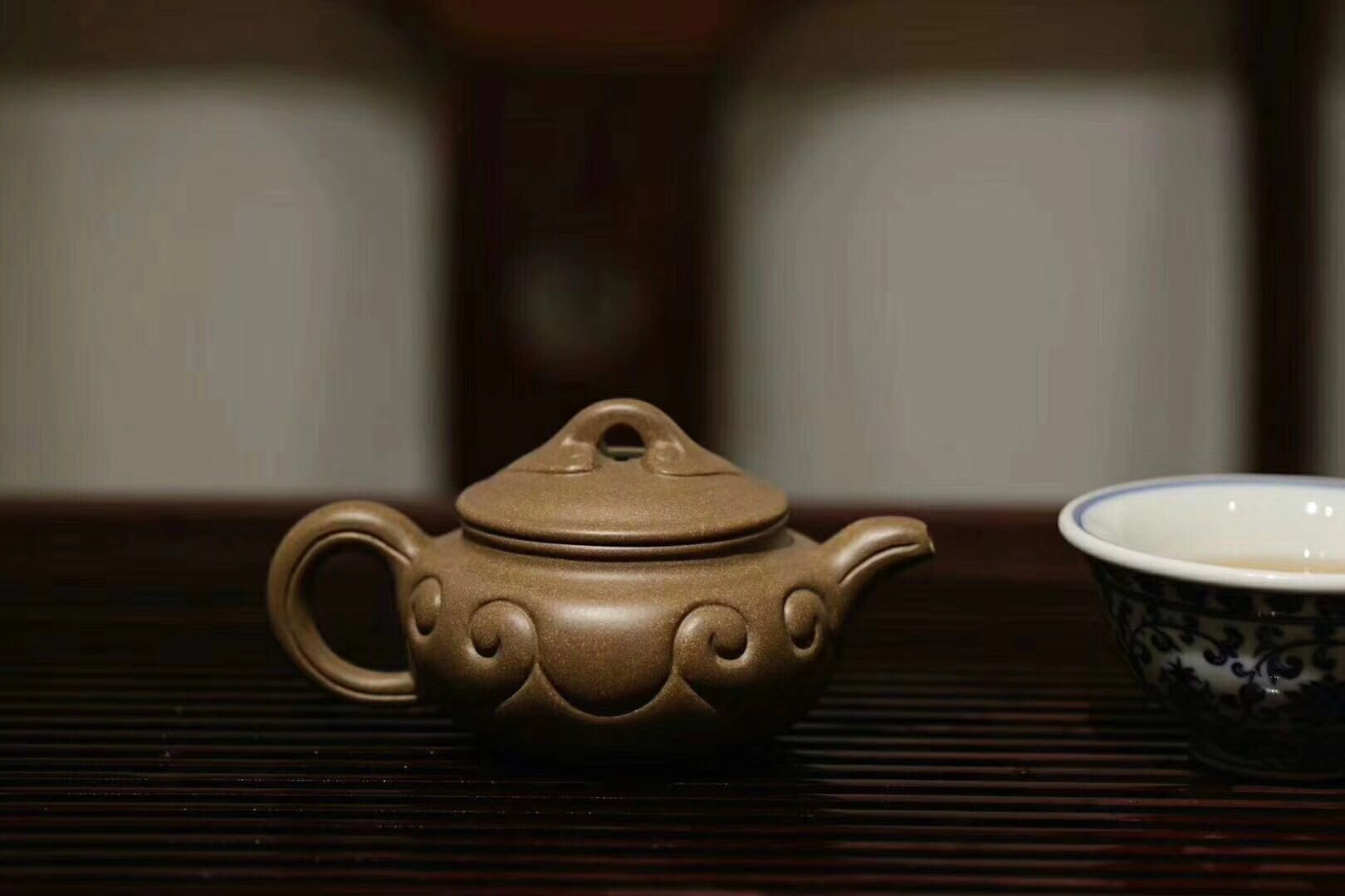 蒋芳仙作品 仿古如意