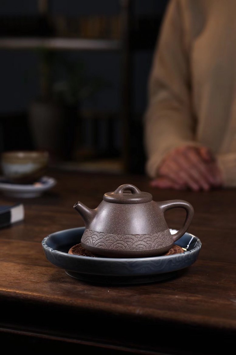 戚志君作品 子冶石瓢