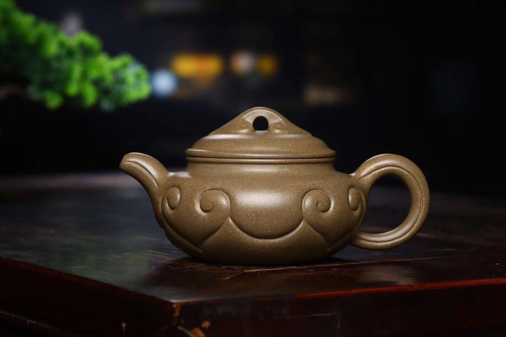 蒋芳仙作品 仿古如意