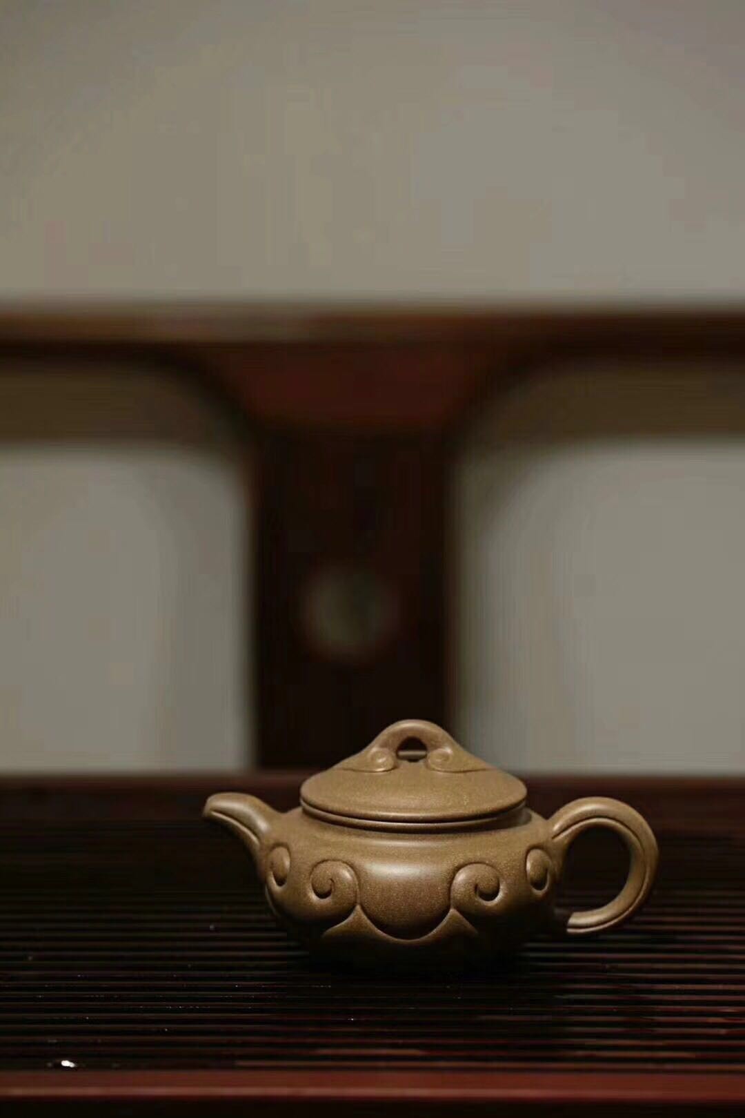蒋芳仙作品 仿古如意