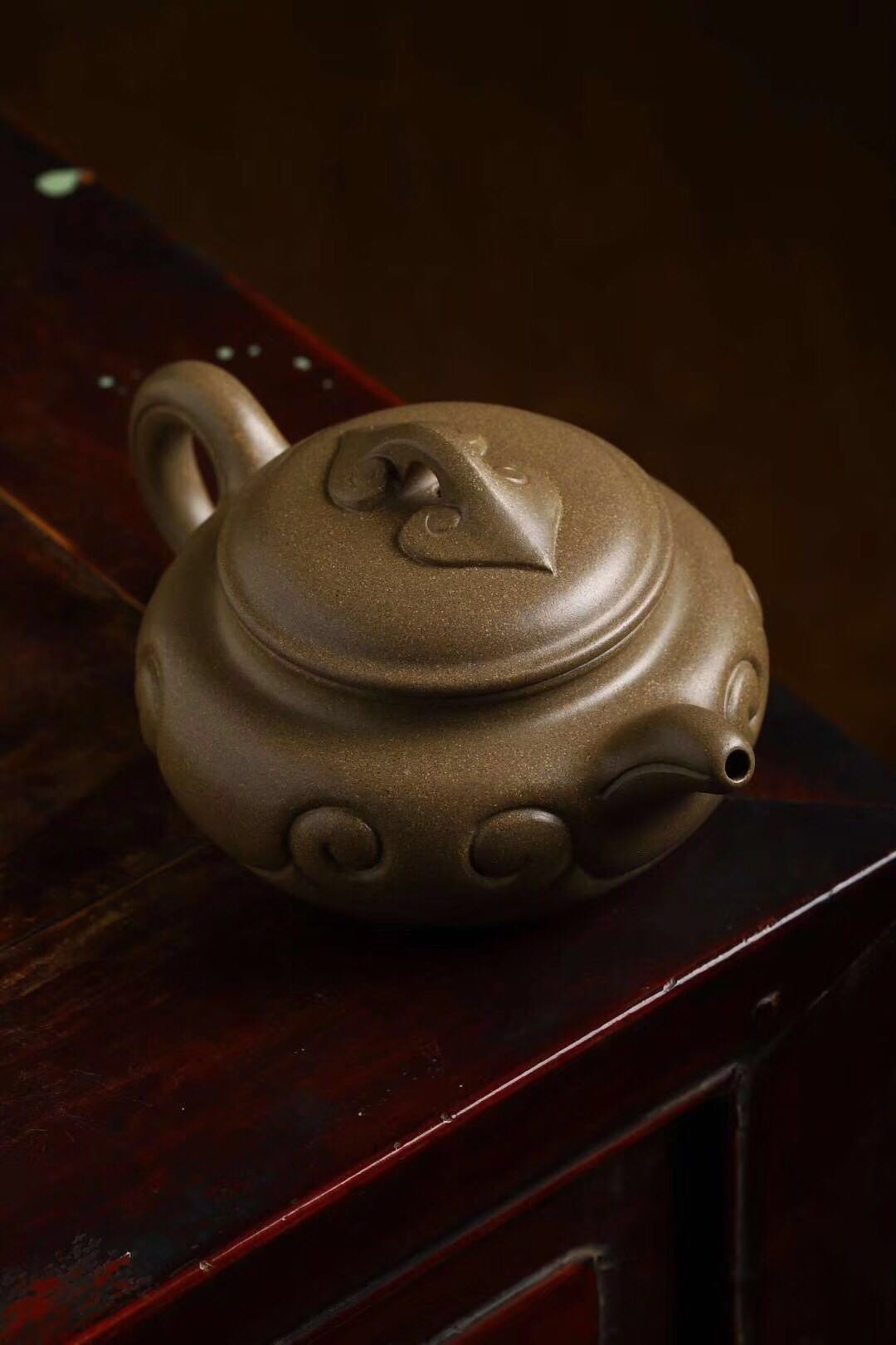 蒋芳仙作品 仿古如意