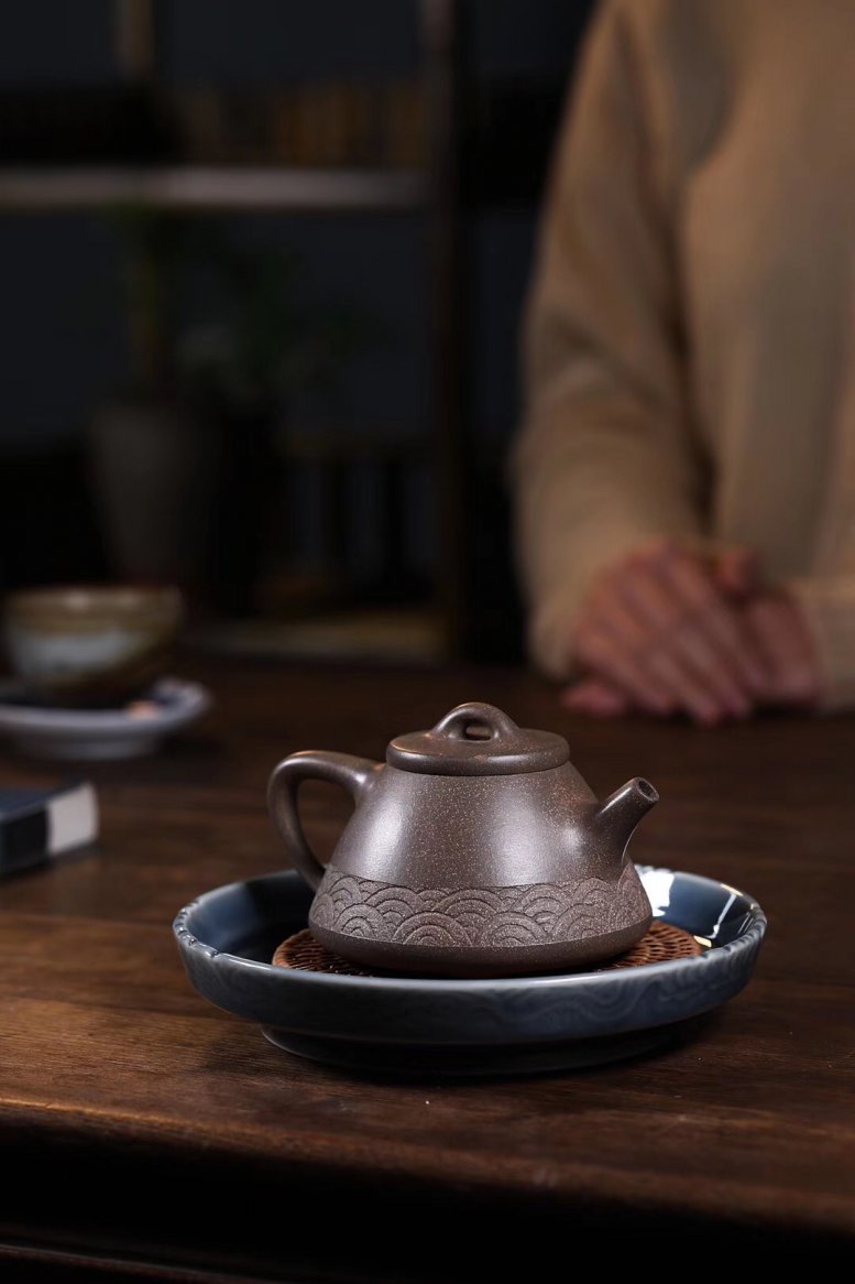 戚志君作品 子冶石瓢