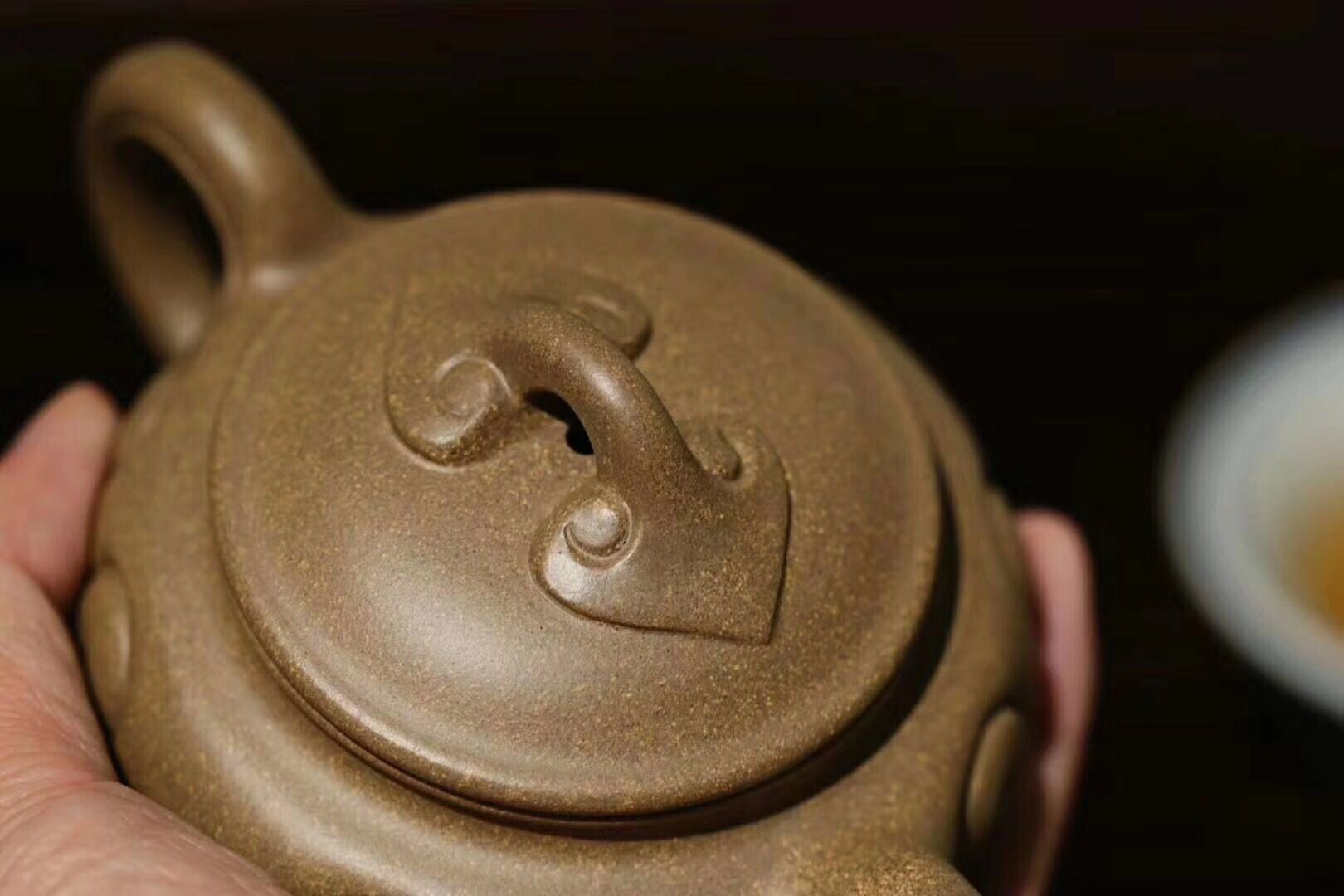 蒋芳仙作品 仿古如意