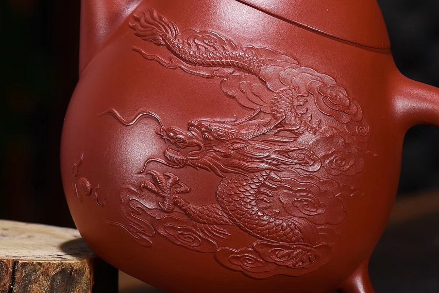 戚志君作品 祥龙龙蛋套组