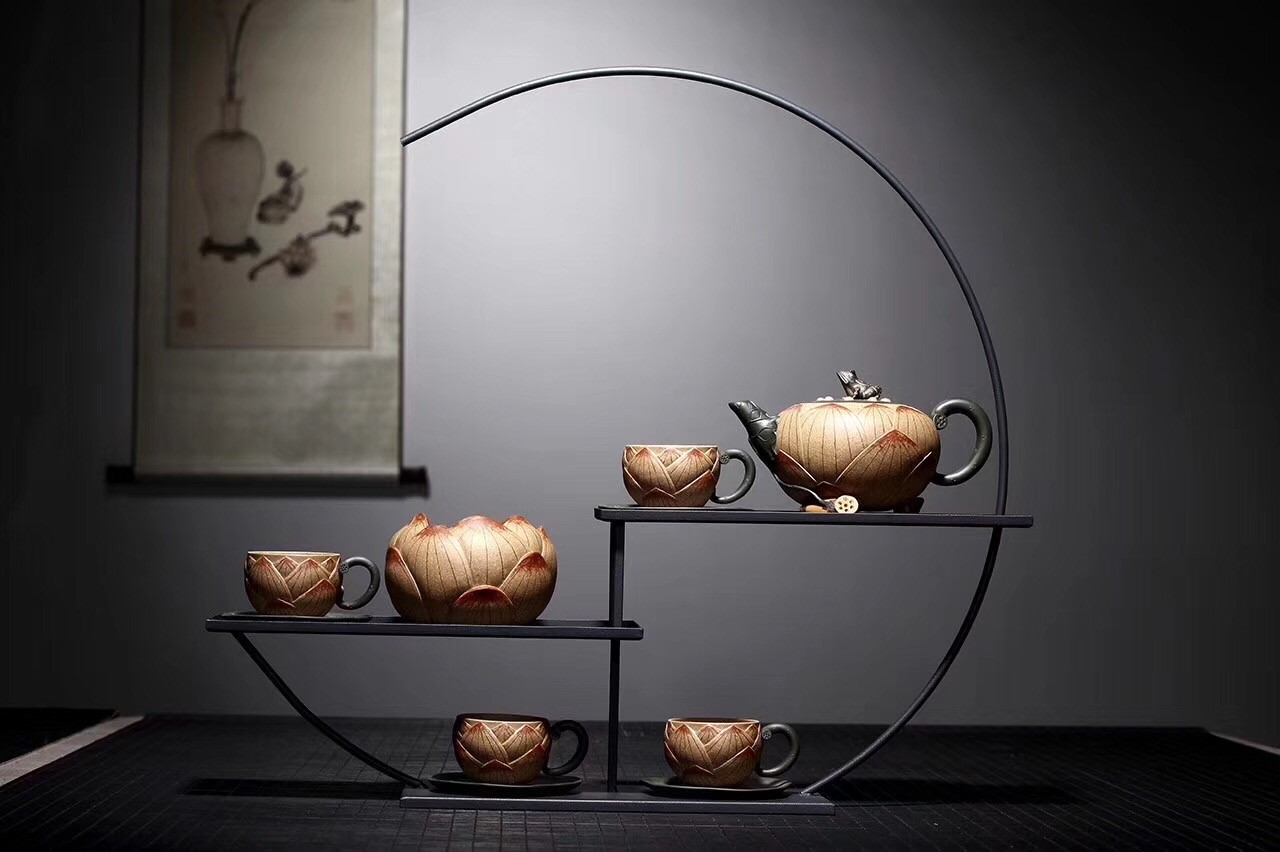谈敏作品 青蛙莲子
