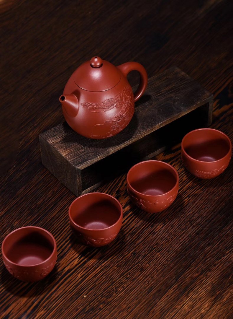 戚志君作品 祥龙龙蛋套组