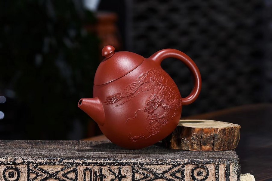 戚志君作品 祥龙龙蛋套组