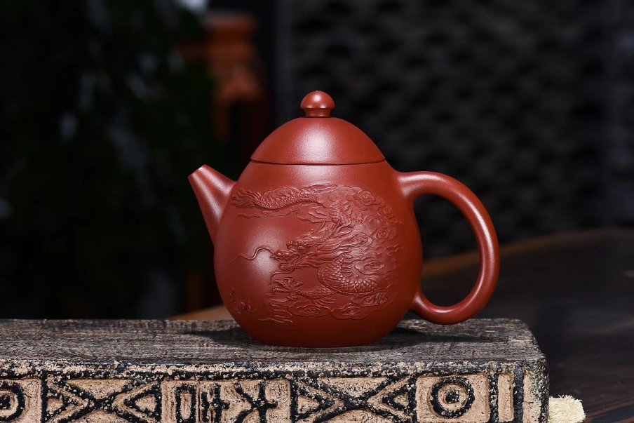 戚志君作品 祥龙龙蛋套组