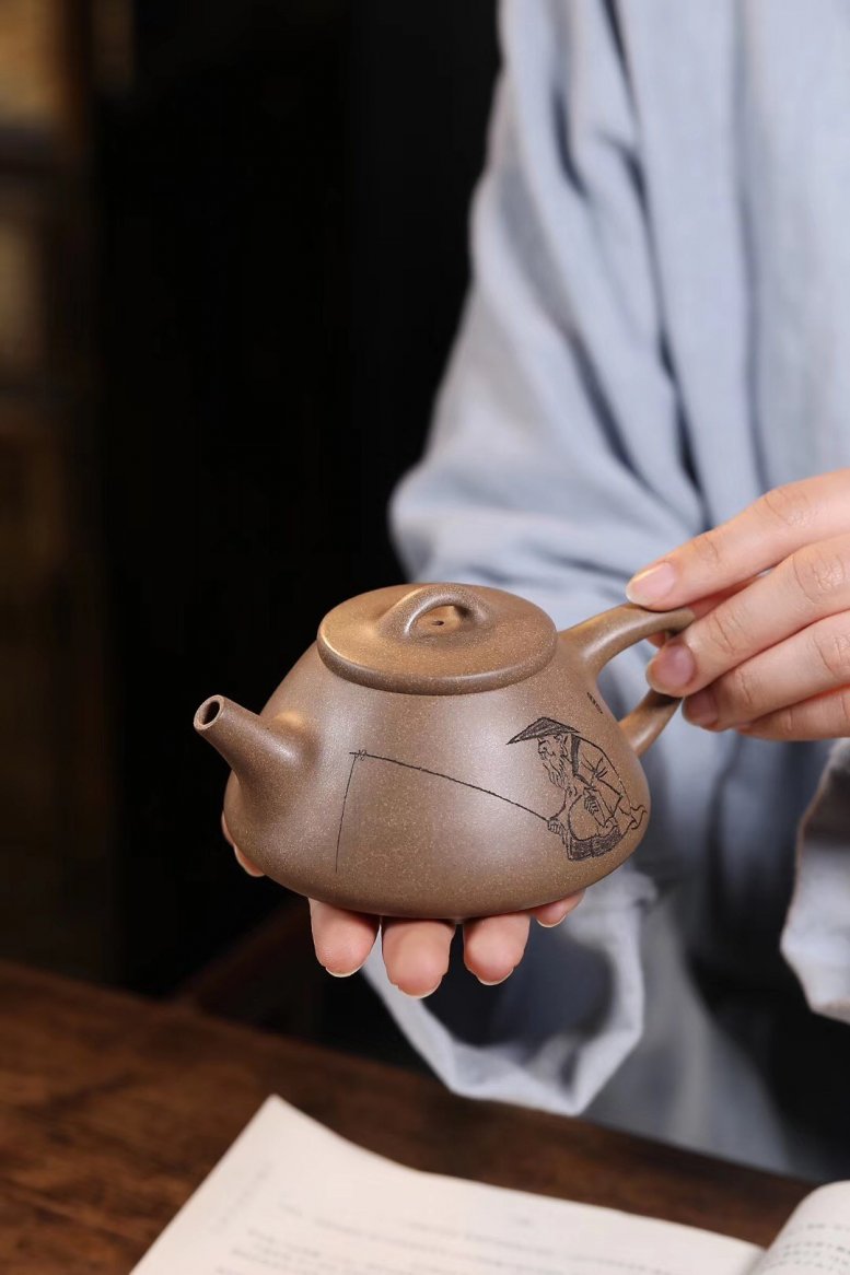 戚志君作品 石瓢