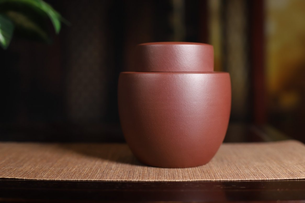 贵平作品 紫砂茶叶罐