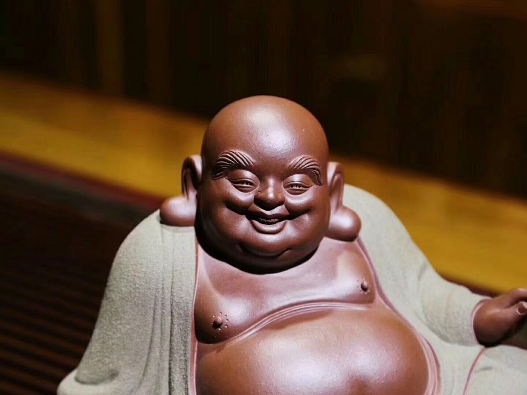 荀少华作品 逍遥弥勒佛
