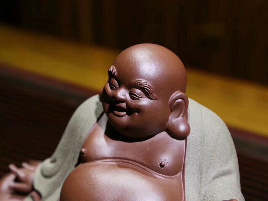 荀少华作品 逍遥弥勒佛
