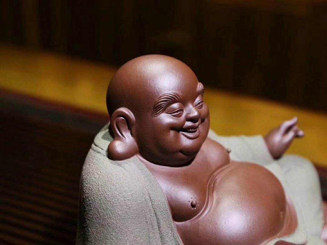 荀少华作品 逍遥弥勒佛
