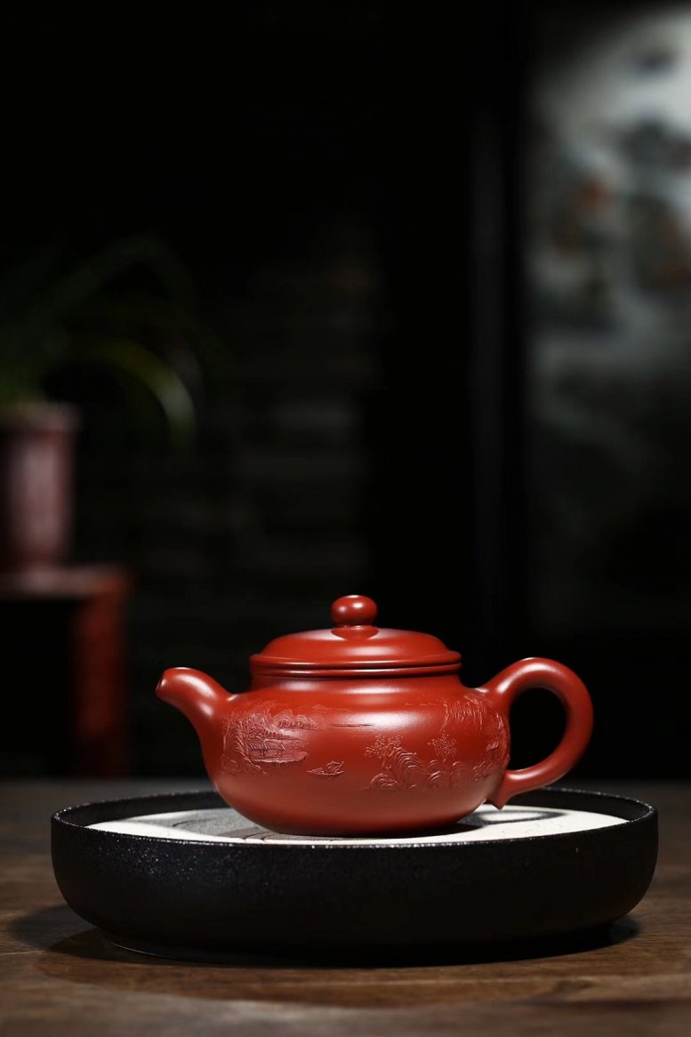 杨军保作品 泥绘仿古