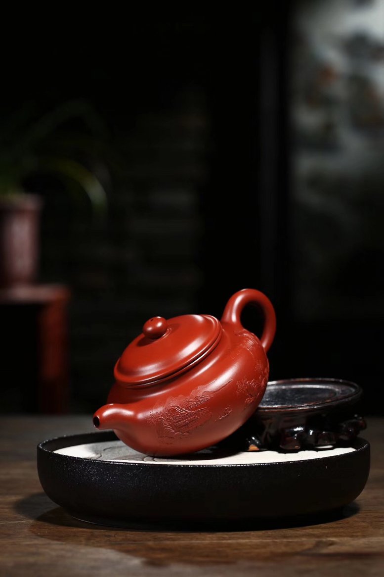 杨军保作品 泥绘仿古