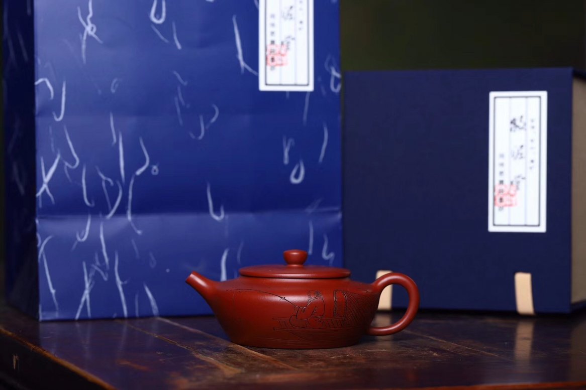 闵祥君作品 寒江独钓