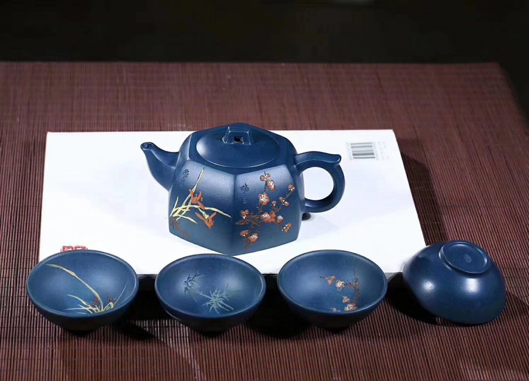 周瑞成作品 四君子套组
