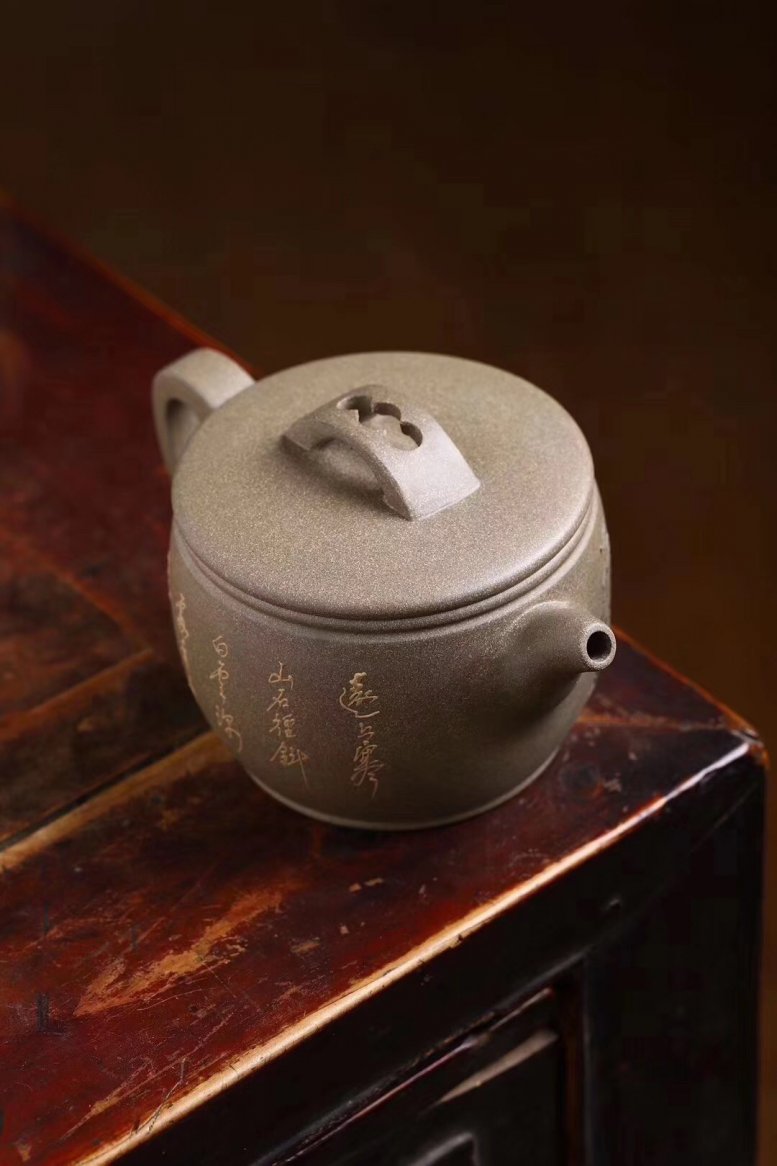 陈俊作品 泥绘汉瓦