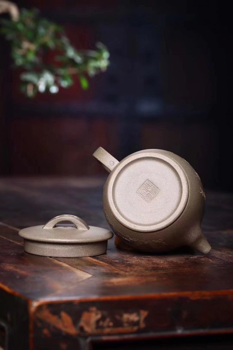 陈俊作品 泥绘汉瓦