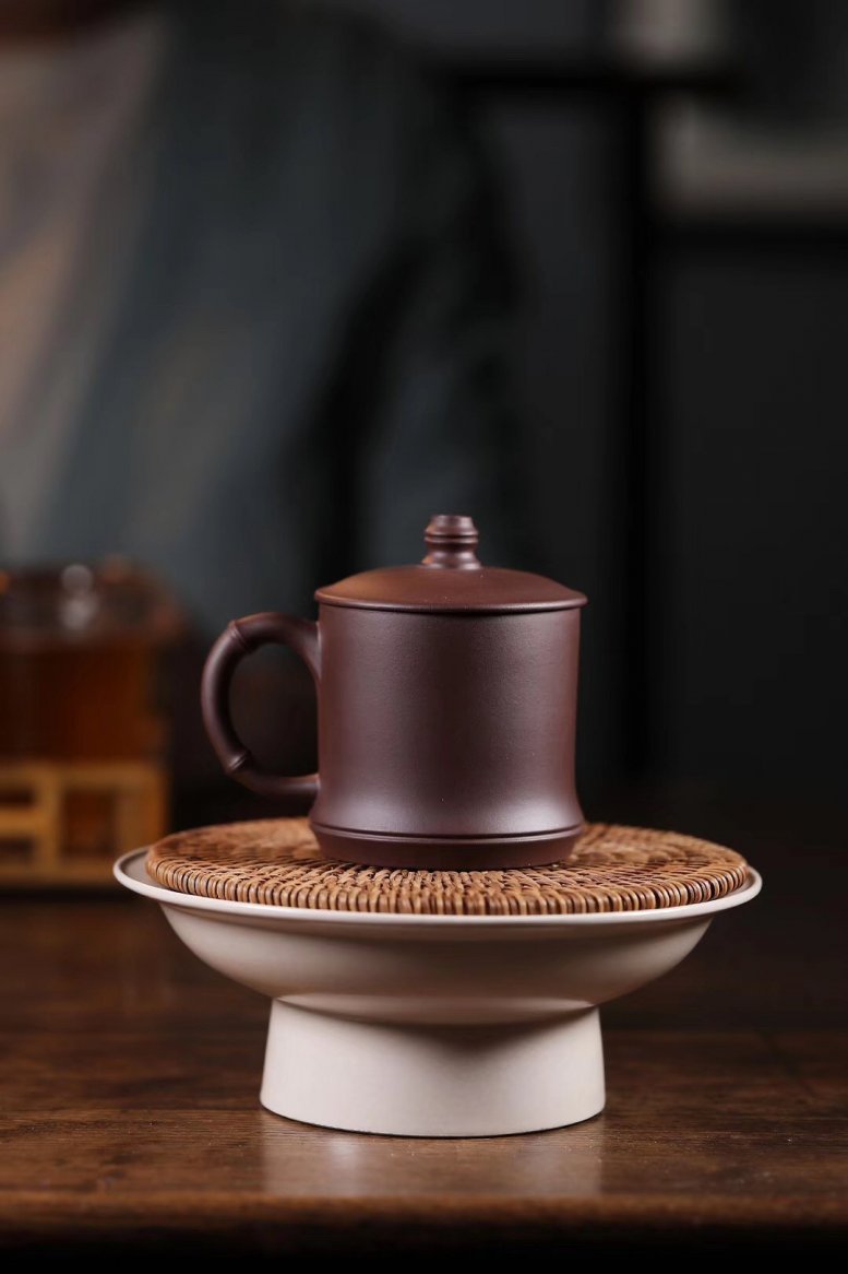 戚志君作品 雀竹杯