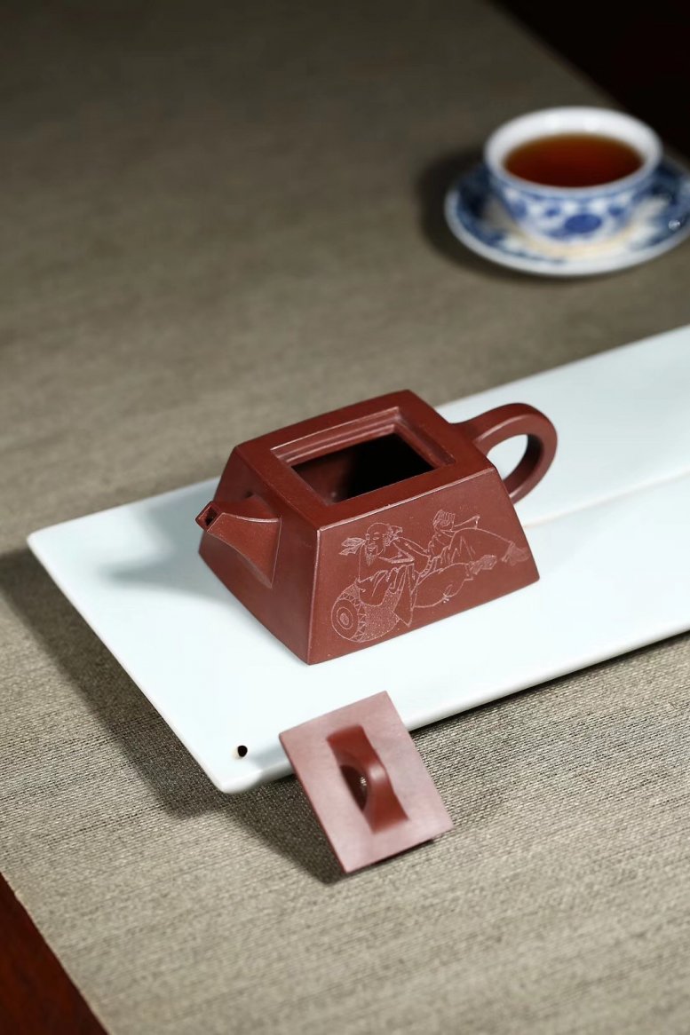 杨军保作品 品茗论道