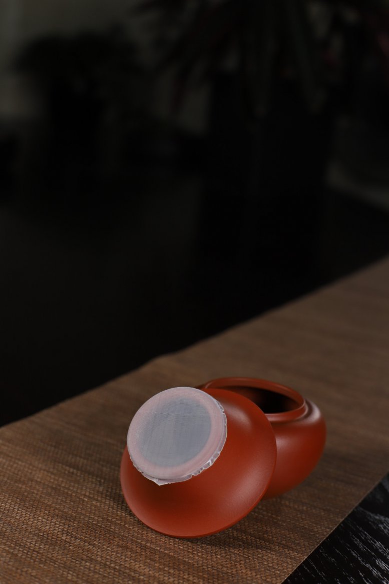 悠然紫砂作品 紫砂茶滤