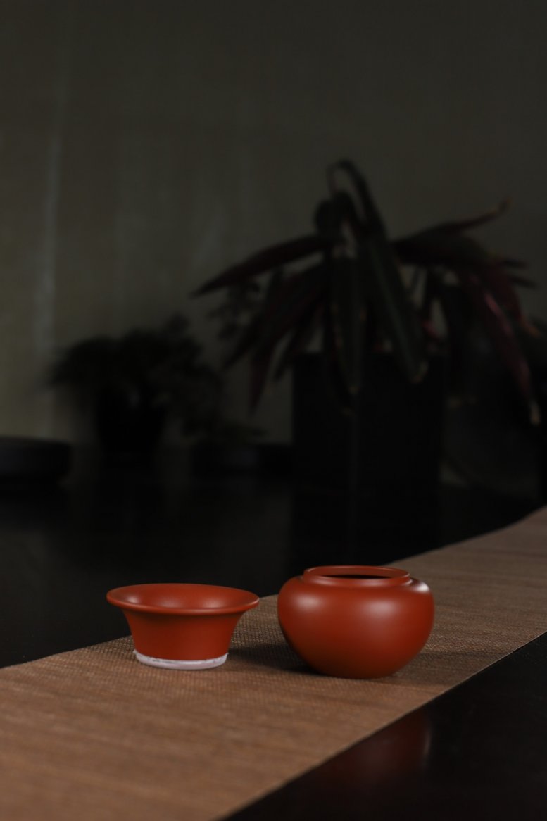 悠然紫砂作品 紫砂茶滤