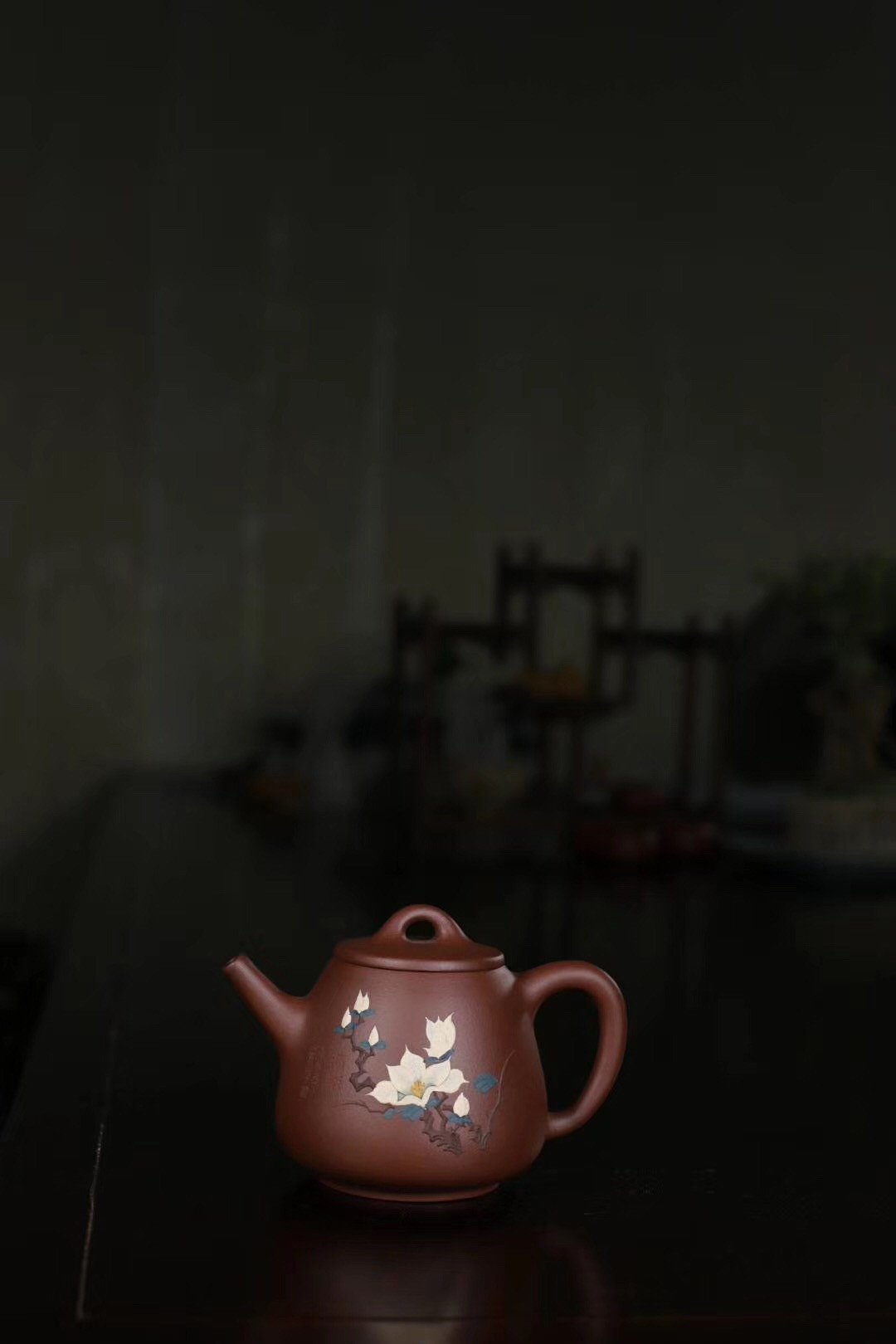 杨军保作品 玉兰石瓢