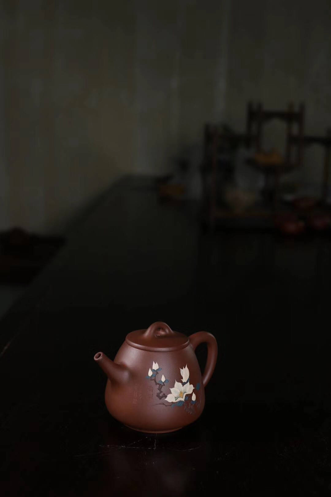 杨军保作品 玉兰石瓢