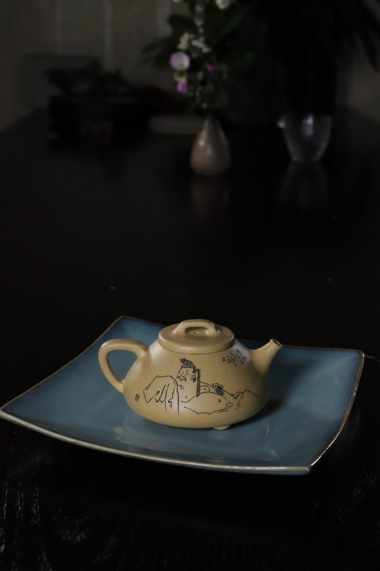 张菊仙作品 心舟石瓢
