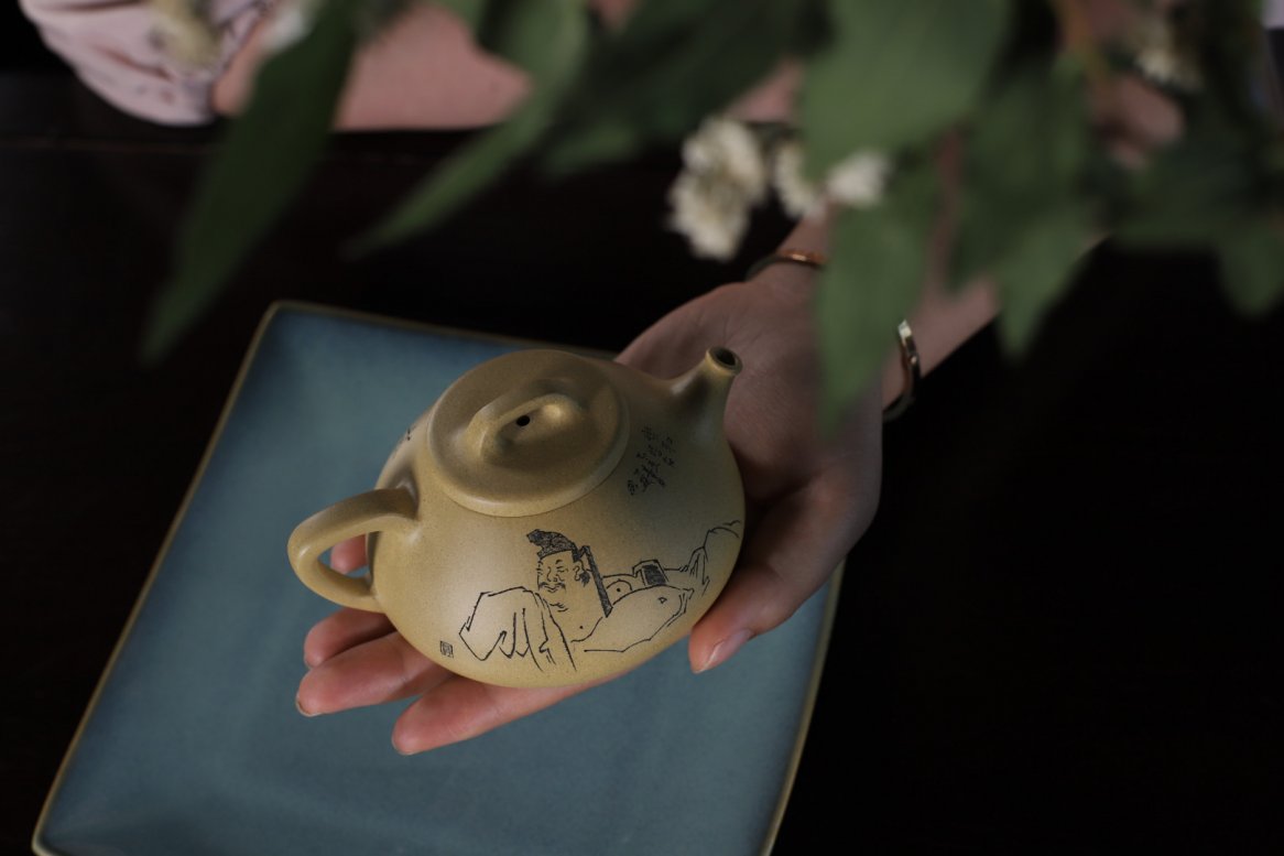 张菊仙作品 心舟石瓢
