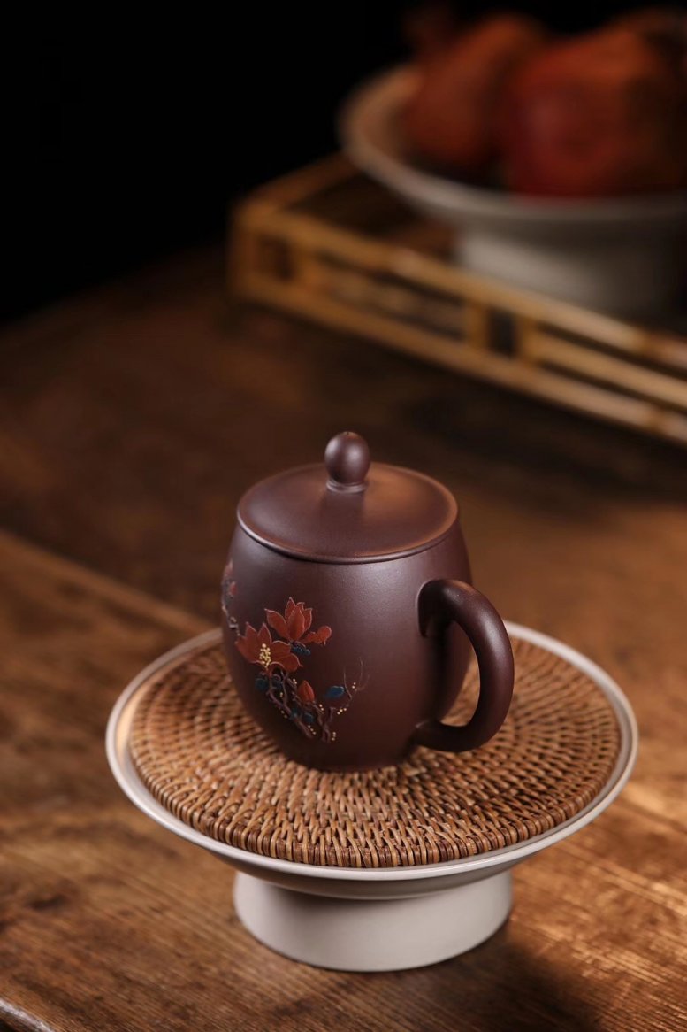 戚志君作品 龙蛋杯
