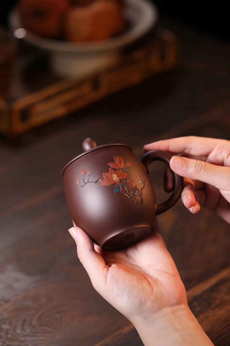 戚志君作品 龙蛋杯