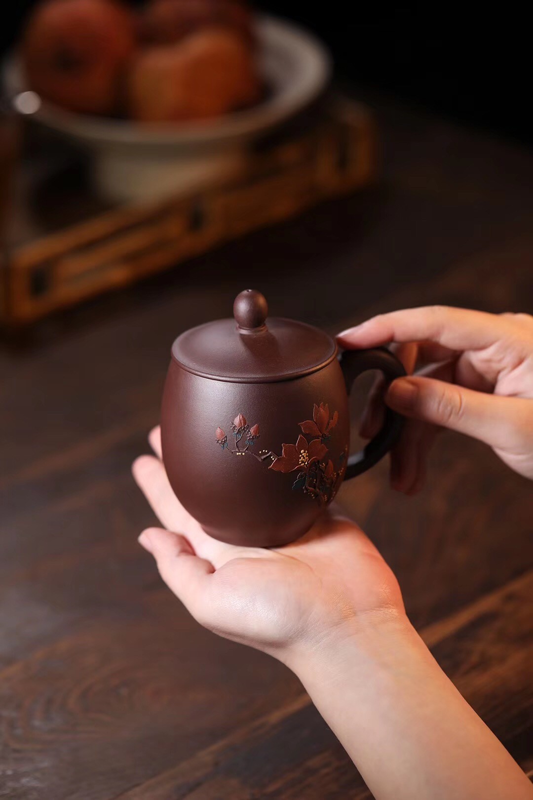 戚志君作品 龙蛋杯