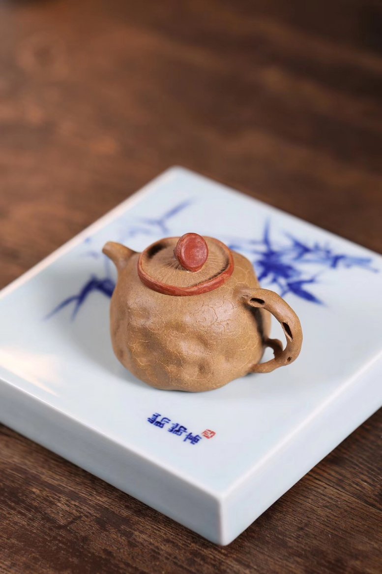 李群作品 灵芝供春