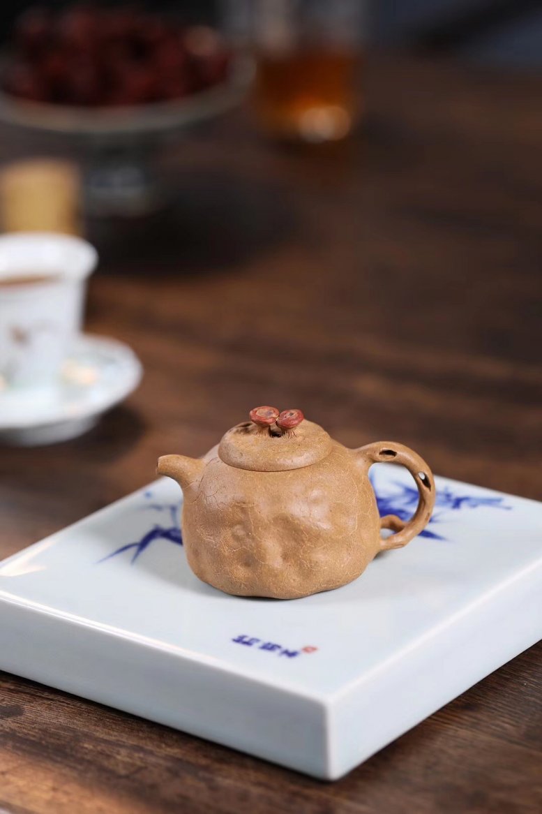李群作品 灵芝供春