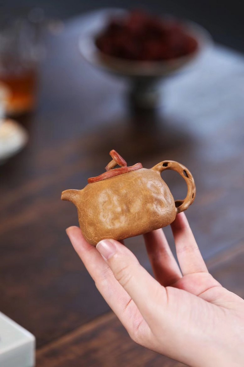 李群作品 灵芝供春