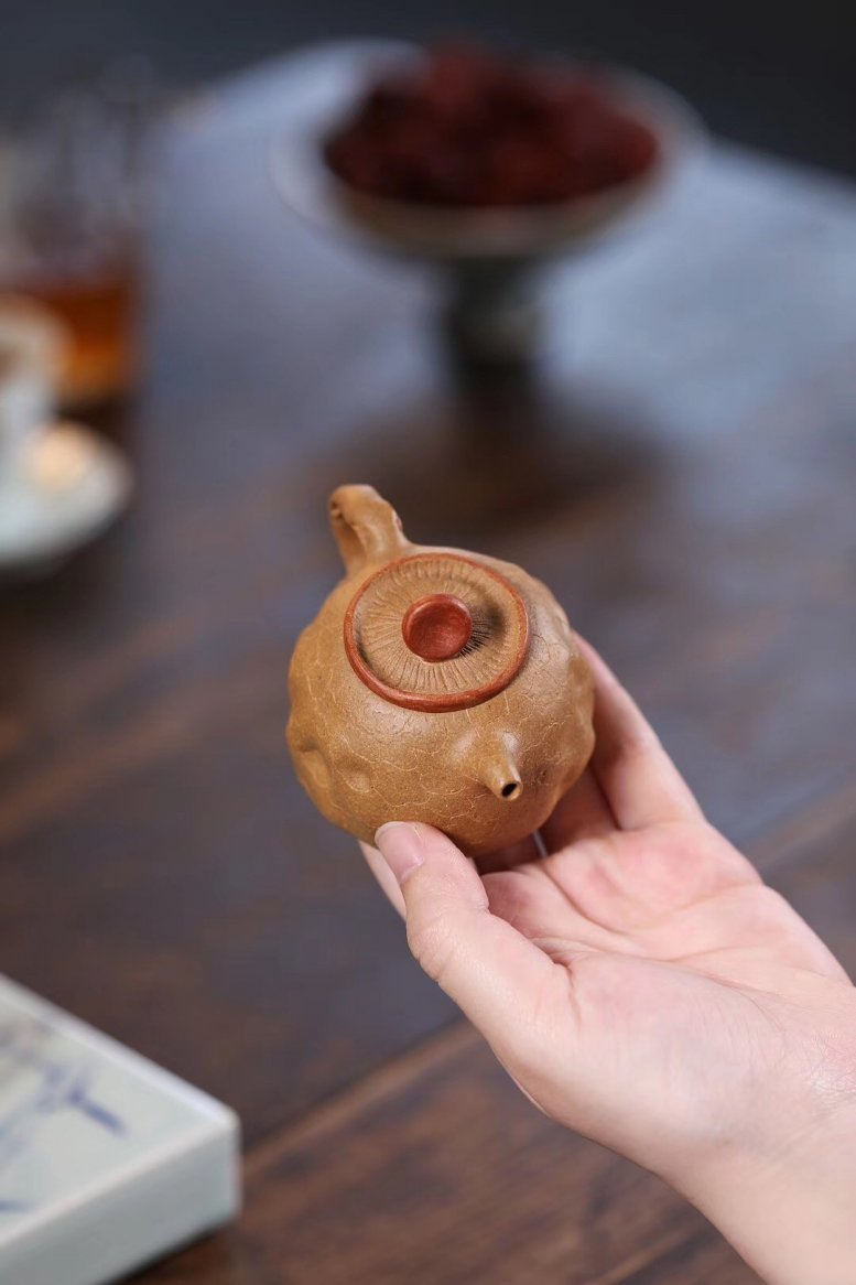李群作品 灵芝供春