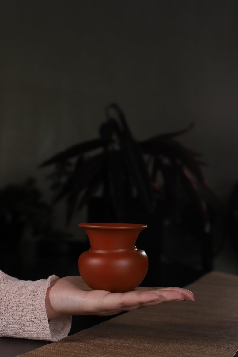 悠然紫砂作品 紫砂茶滤