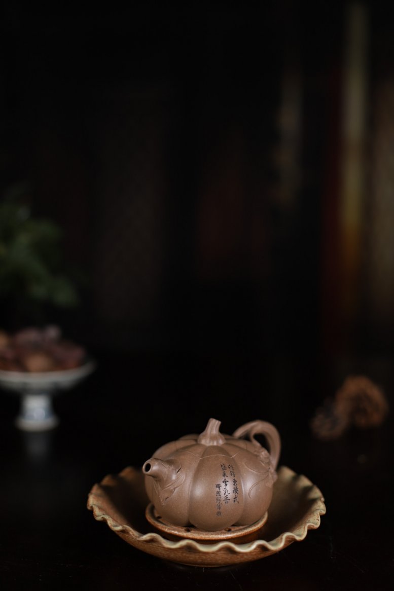 蒋峰作品 南瓜壶