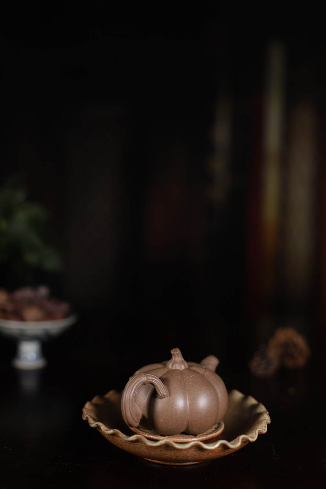 蒋峰作品 南瓜壶