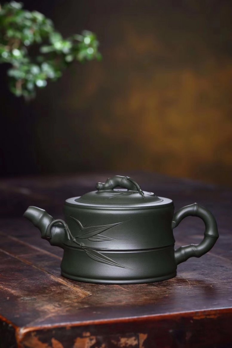 王国望作品 竹段