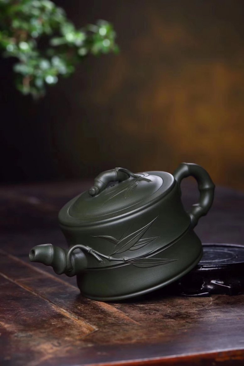 王国望作品 竹段