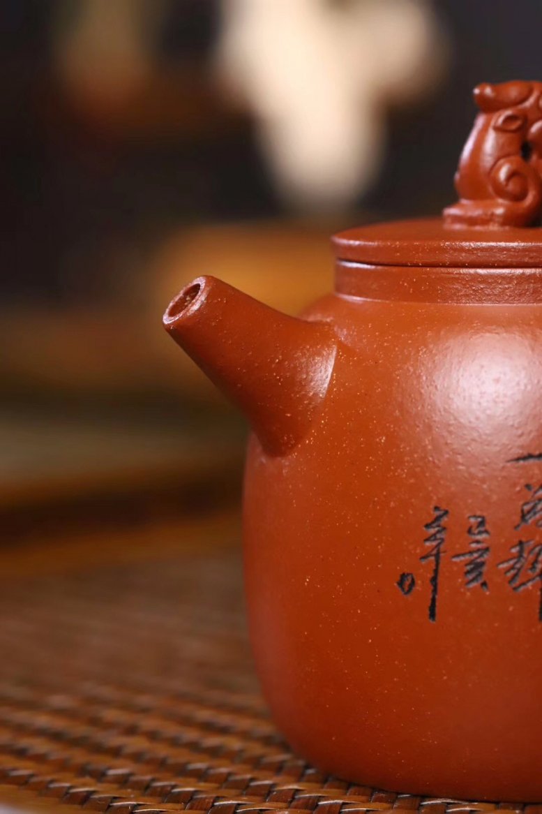 徐霞作品 麒麟壶