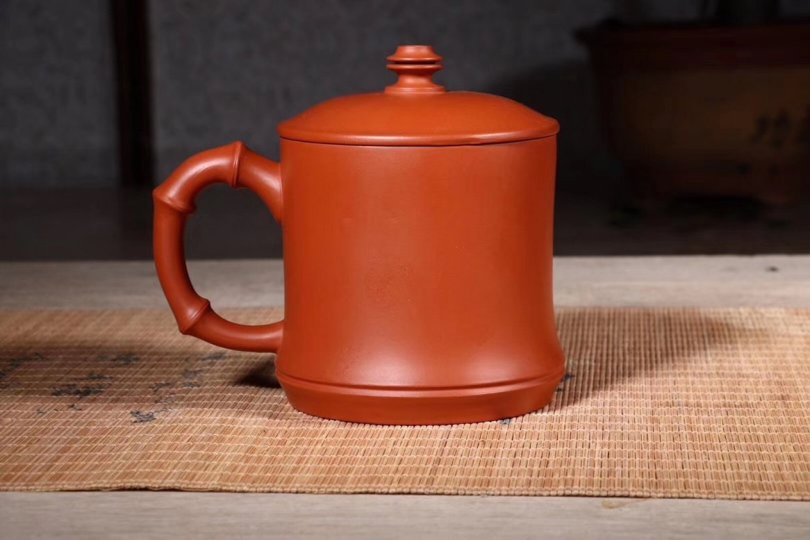悠然紫砂作品 精品盖杯推荐