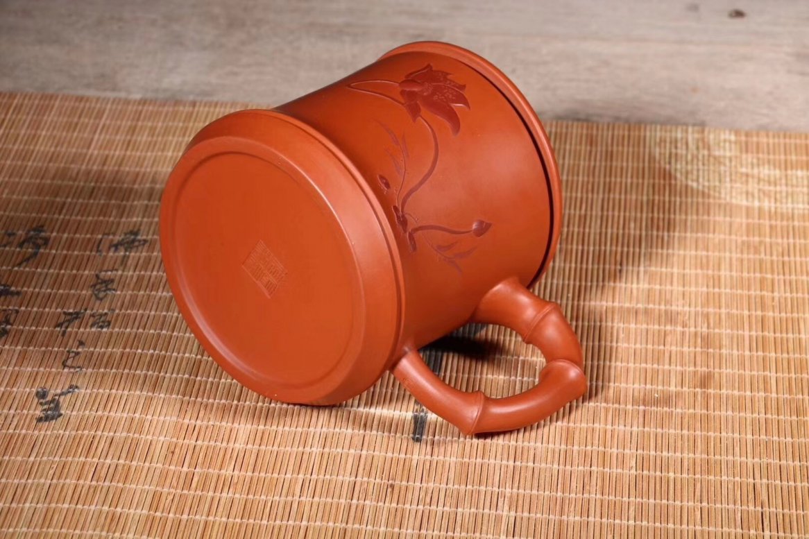 悠然紫砂作品 精品盖杯推荐