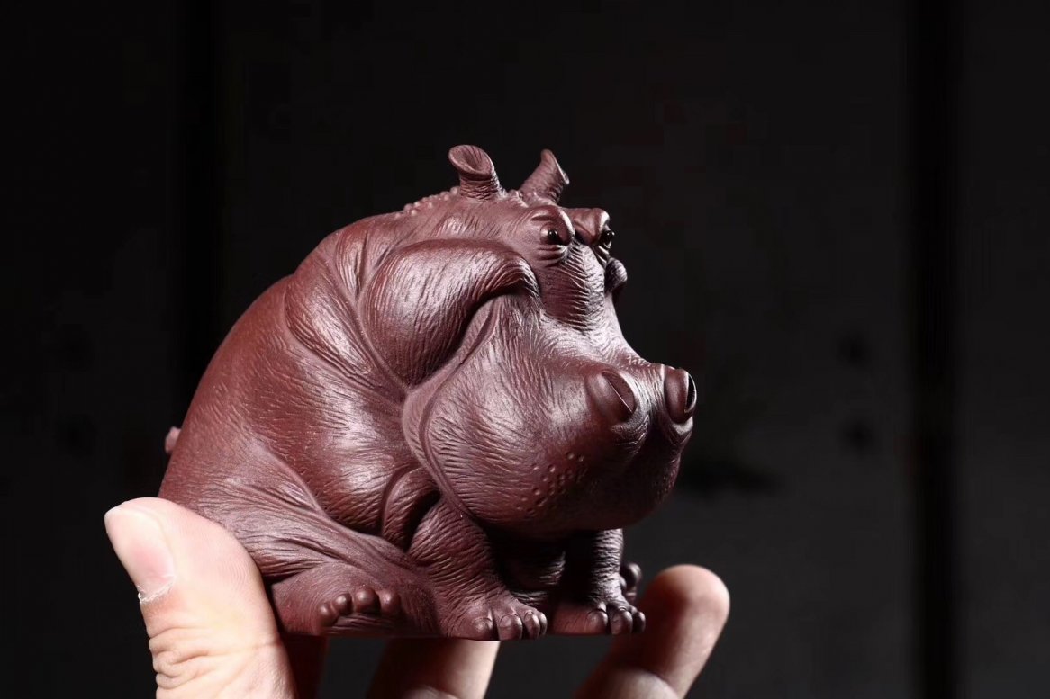 悠然紫砂作品 财大气粗