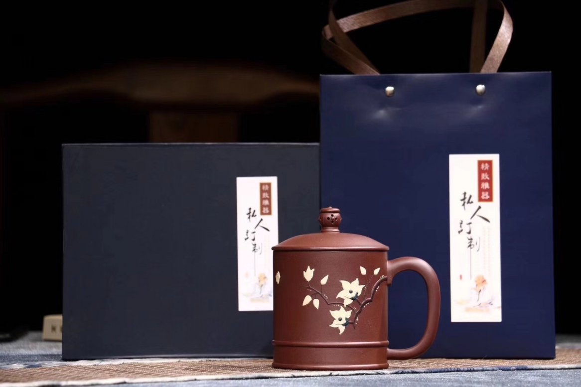 吕霞作品 玉兰盖杯