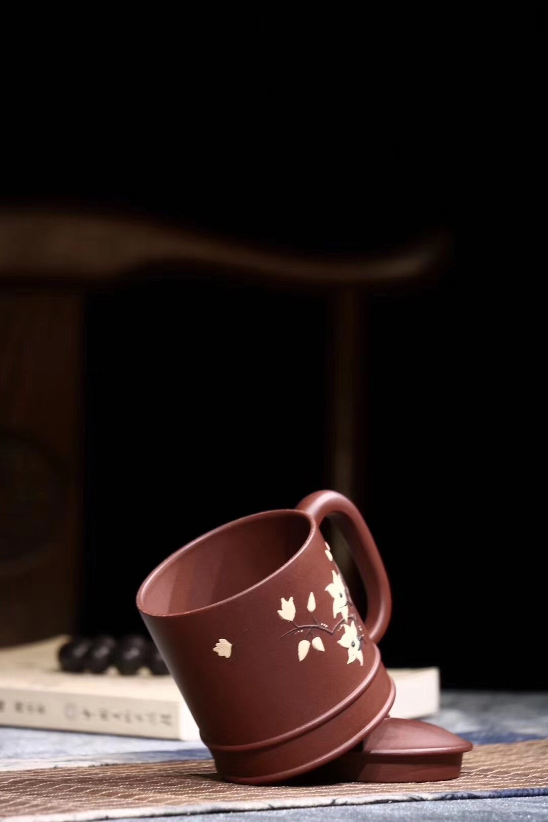吕霞作品 玉兰盖杯