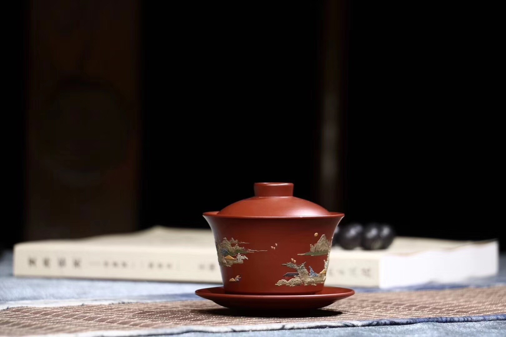 吕霞作品 山水如画